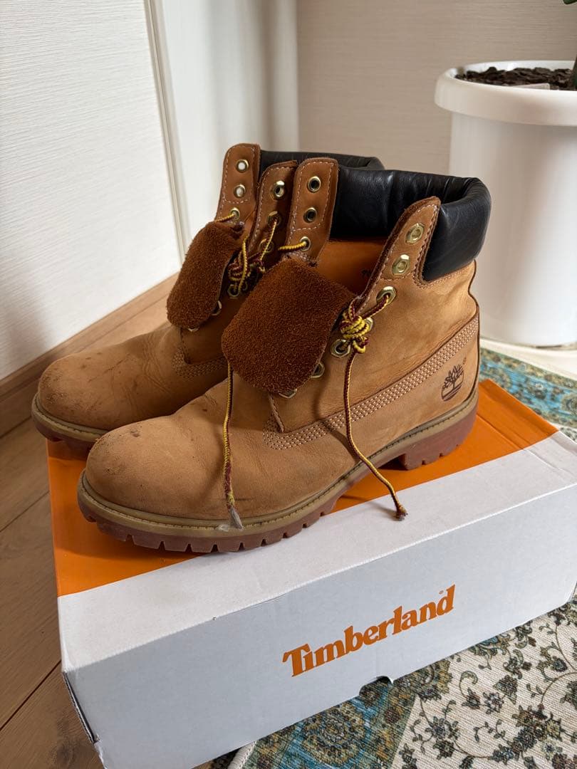 【良個体】Timberland イエローブーツ プレミアム y2k ストリート