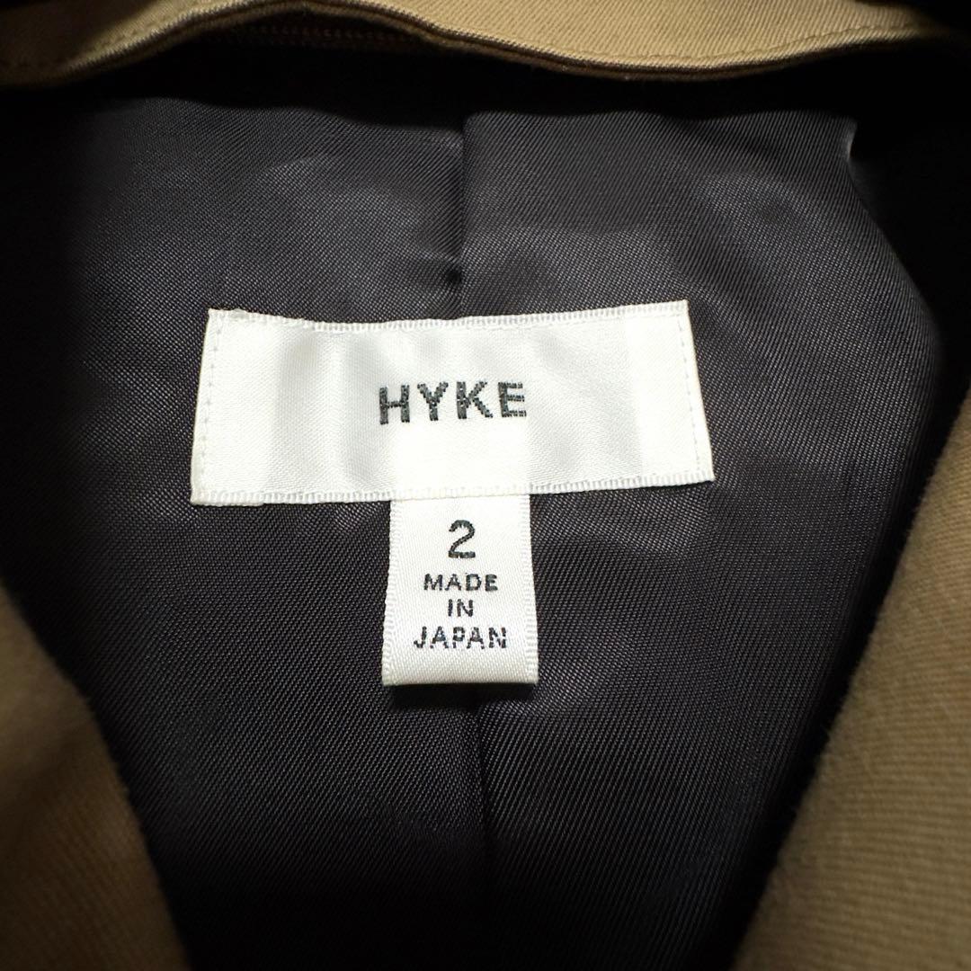 に*ー様 タグ付！【ほぼ未使用】HYKE トレンチコート インナー付 サイズ2