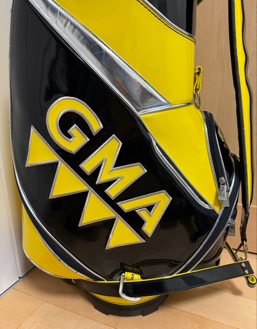限定★GMA★キャディバッグ★ゴルフ★エナメル★ゴルフバッグ★尾崎将司★ジャンボ