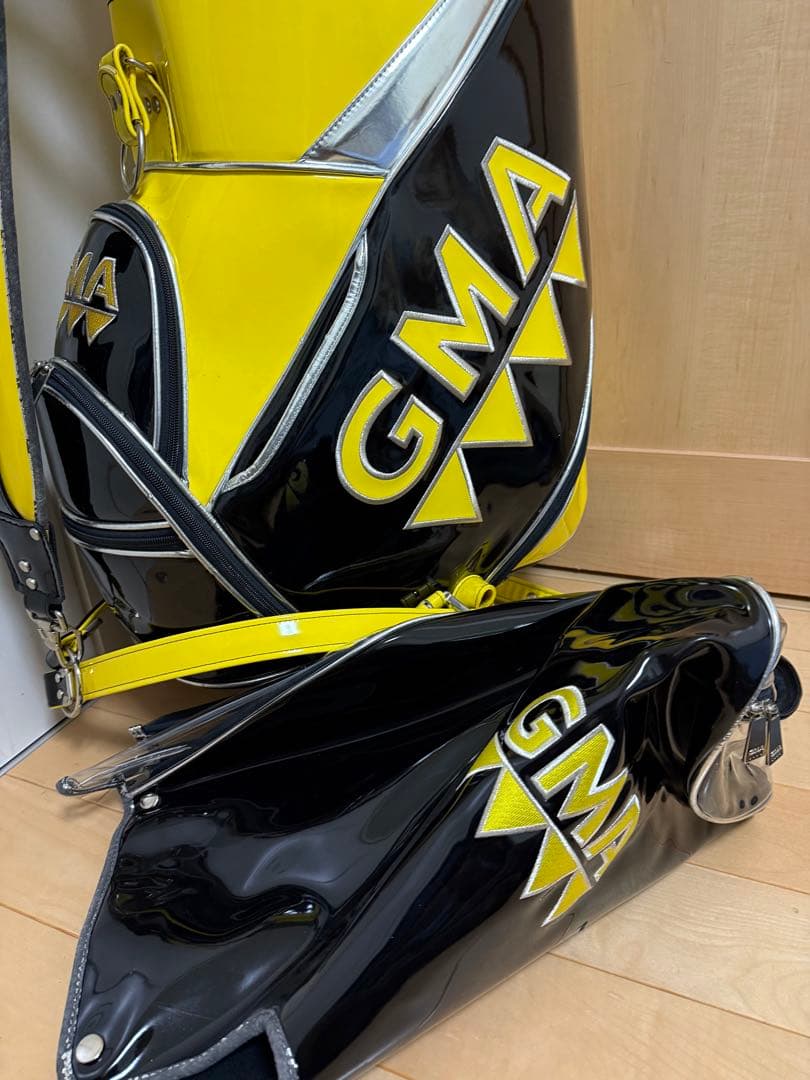 限定★GMA★キャディバッグ★ゴルフ★エナメル★ゴルフバッグ★尾崎将司★ジャンボ