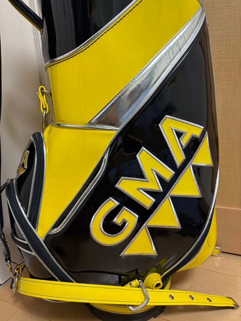 限定★GMA★キャディバッグ★ゴルフ★エナメル★ゴルフバッグ★尾崎将司★ジャンボ