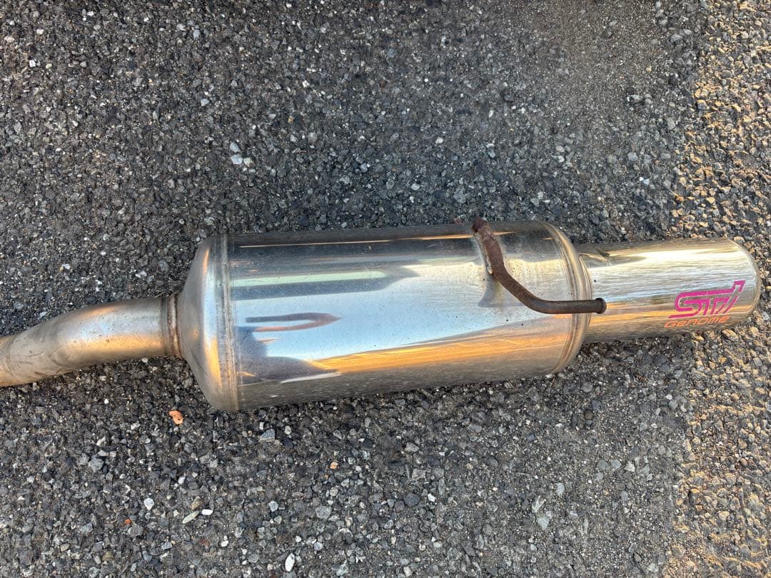 BH5 BE5 STI Genome ステンレススチールマフラー 2.0GT