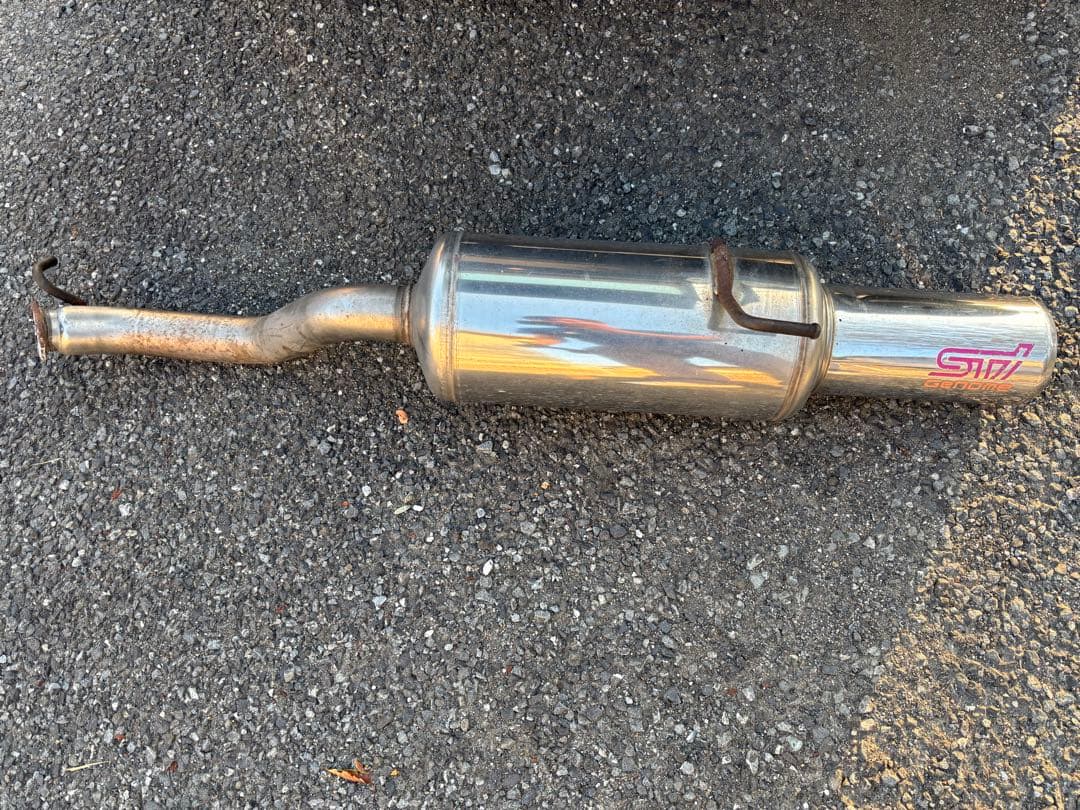 BH5 BE5 STI Genome ステンレススチールマフラー 2.0GT