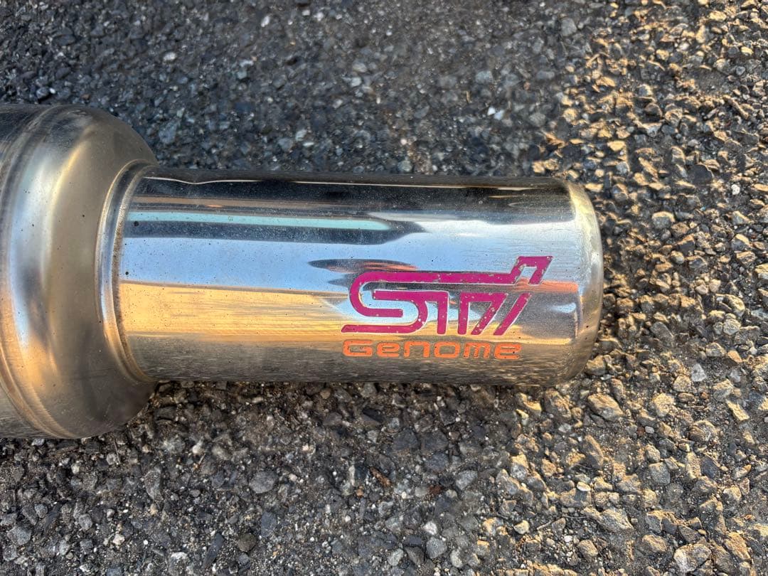 BH5 BE5 STI Genome ステンレススチールマフラー 2.0GT