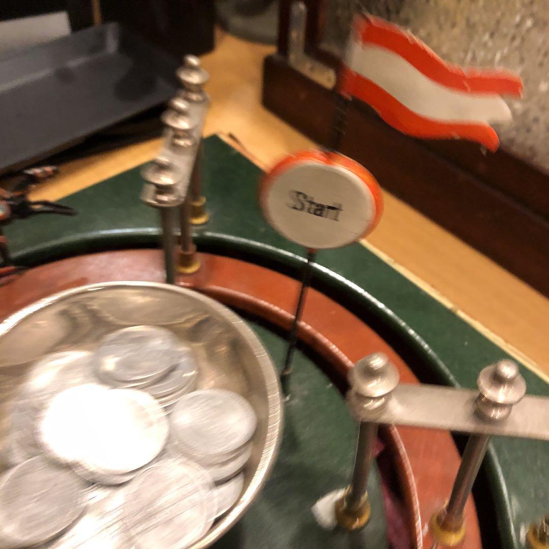 T・I　アンティーク　ドイツ製　卓上競馬ゲーム機