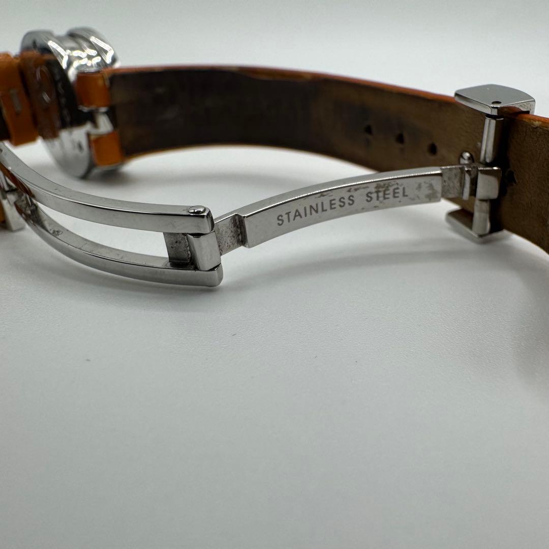 稼働/新品電池交換済み　ブルガリ　ビーゼロワン　腕時計　シェル文字盤　純正ベルト