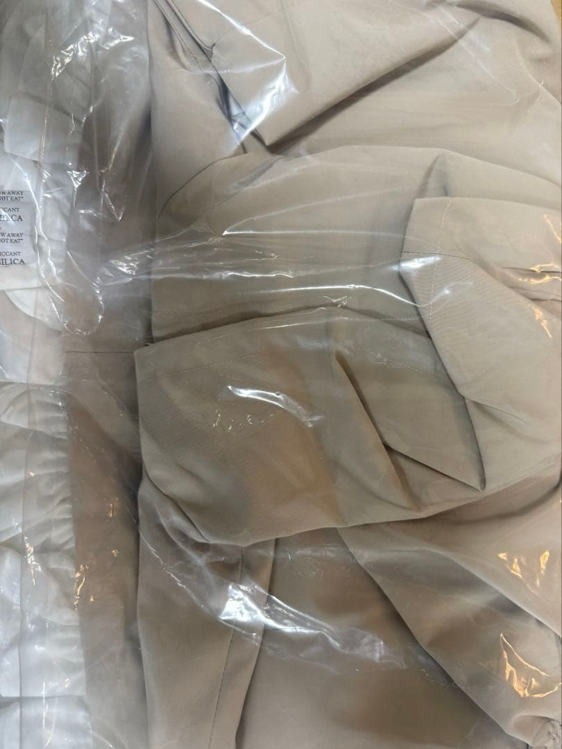 未開封　Fitmore ペプラムフリル2WAYフーディジャケット