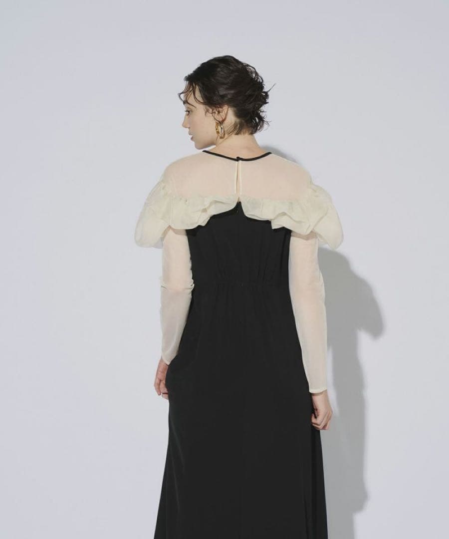 スーツ・フォーマル・ドレス ANDRESED frills flare dress