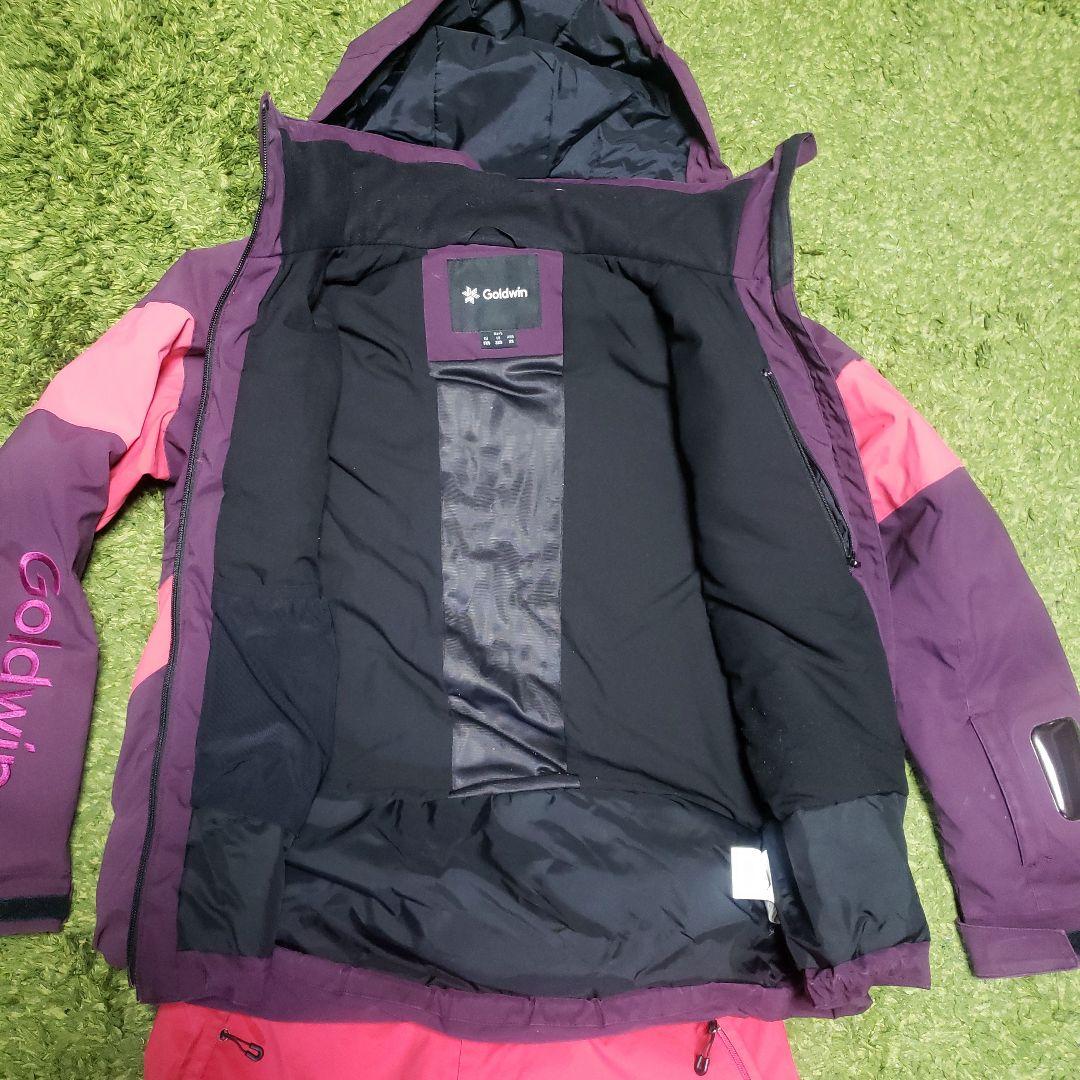 Goldwin スキーウェアセット 紫/ピンク