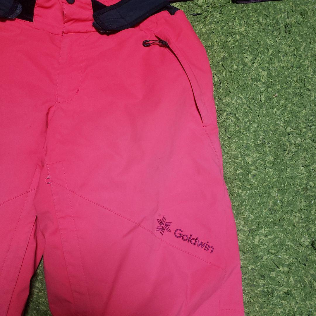 Goldwin スキーウェアセット 紫/ピンク