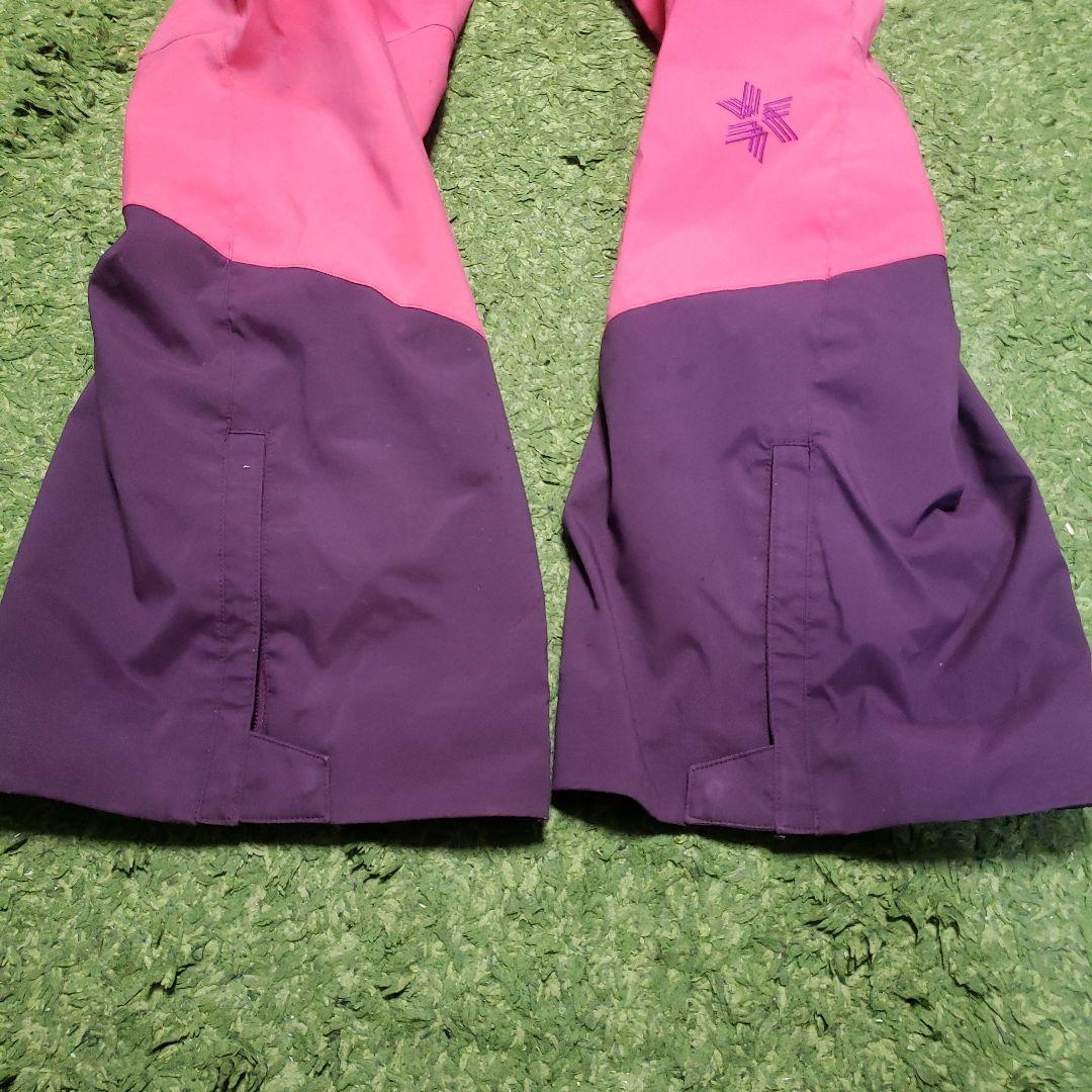 Goldwin スキーウェアセット 紫/ピンク