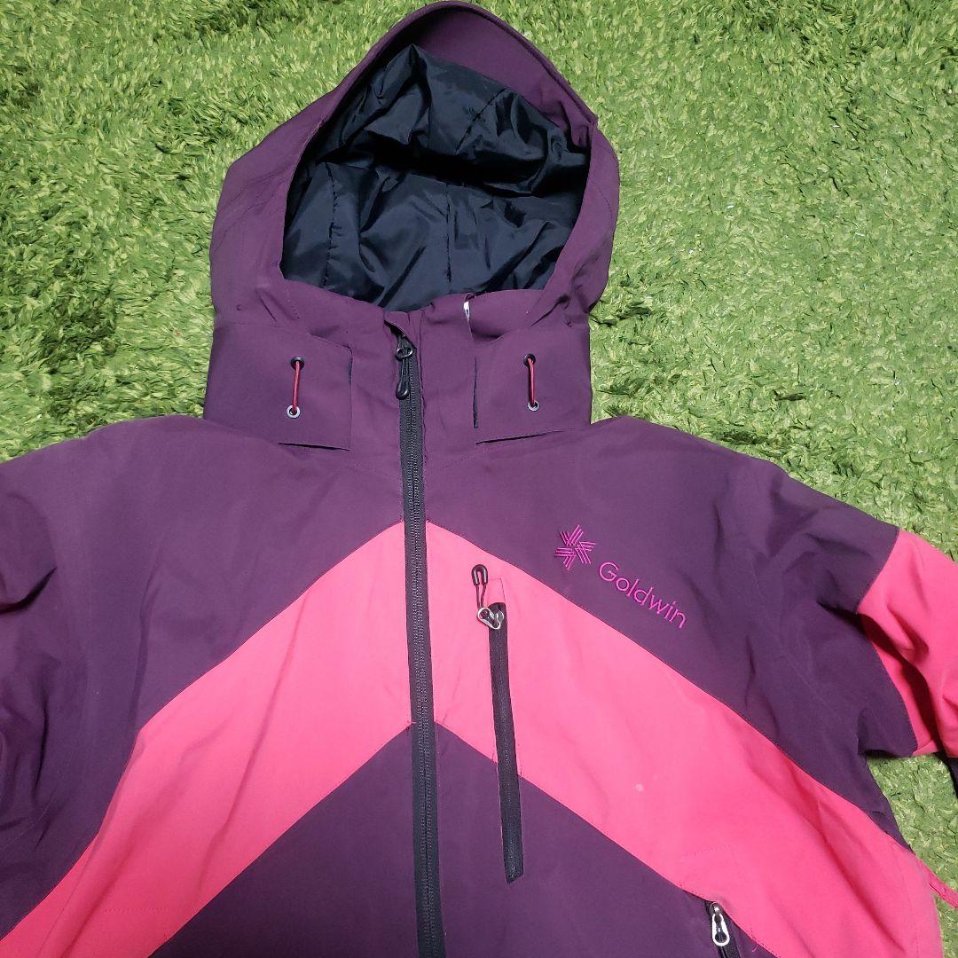 Goldwin スキーウェアセット 紫/ピンク