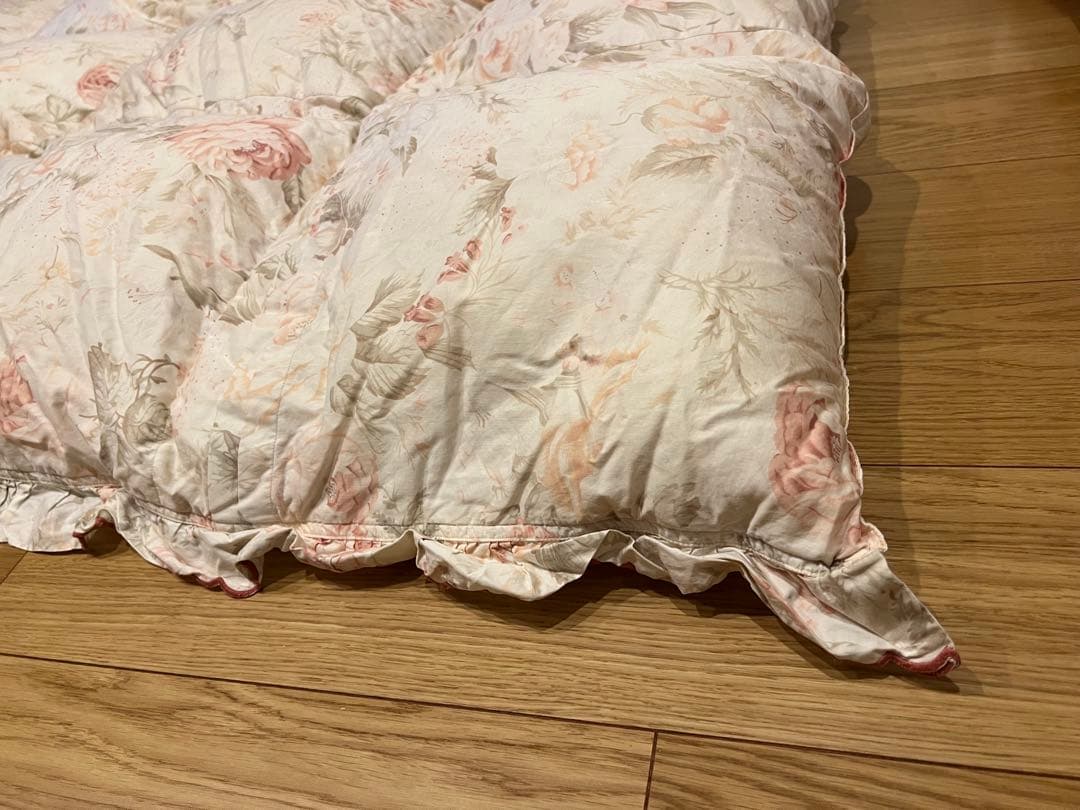 ロマンス小杉　ポーランドグースダウン90% ダブル ふわふわ 超長綿100%