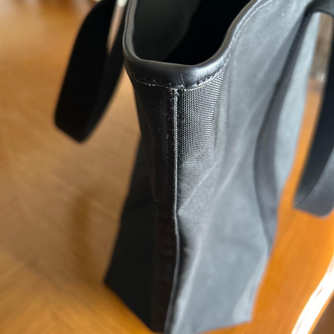 エルベシャプリエ 601C コーデュラスクエアトートバッグ 　ノワール