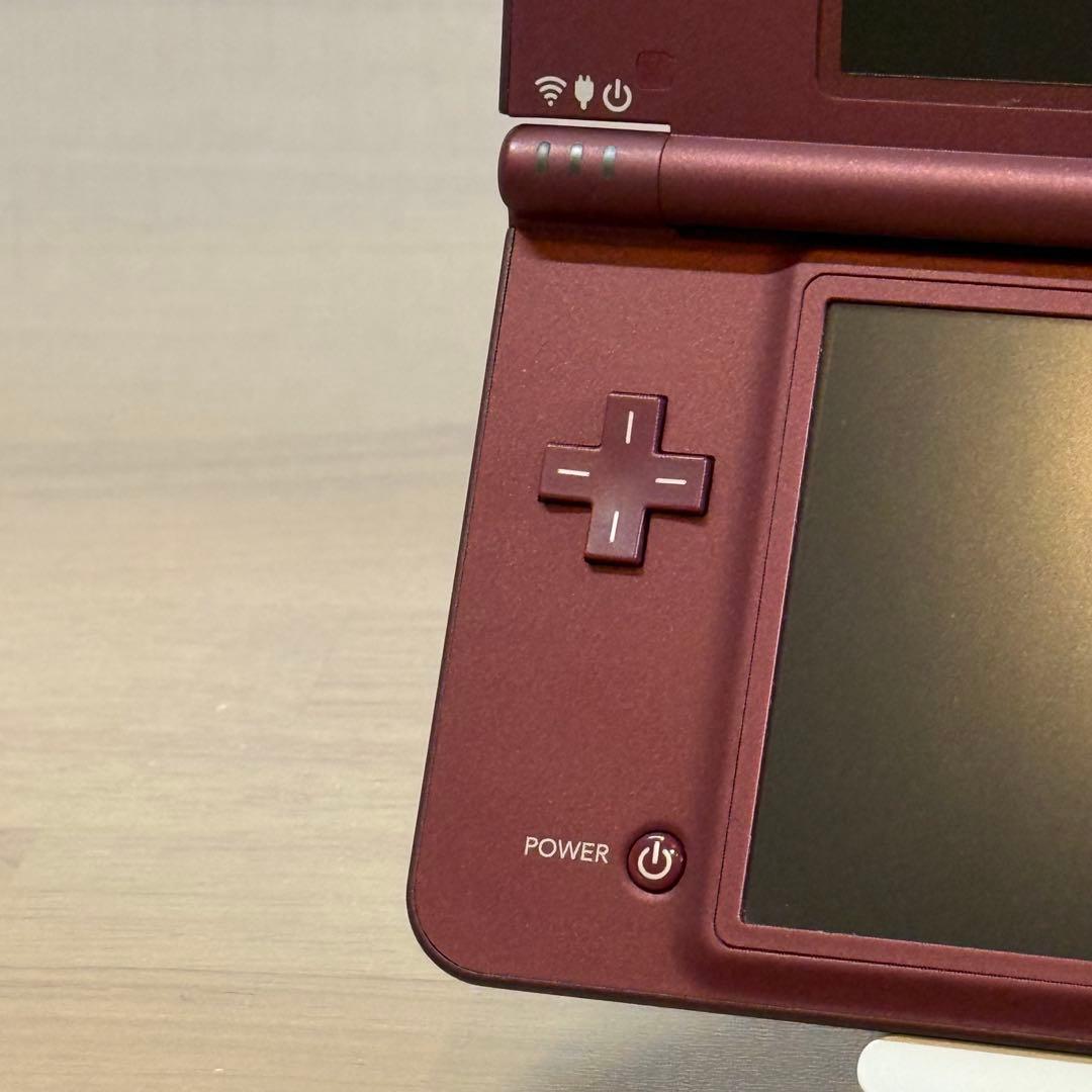 6-169 ニンテンドーDSi LL ワインレッド 箱付き