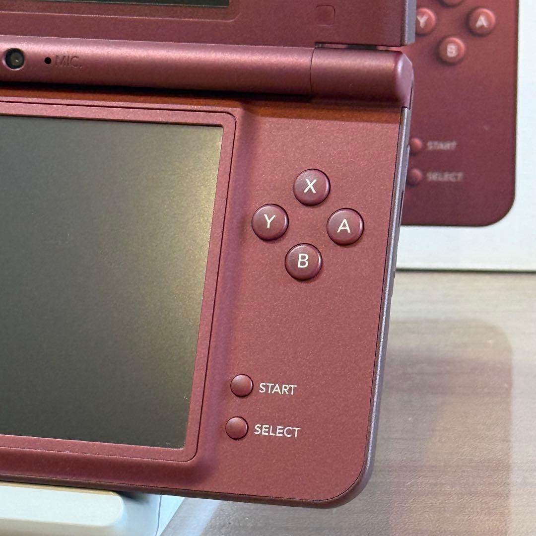 6-169 ニンテンドーDSi LL ワインレッド 箱付き