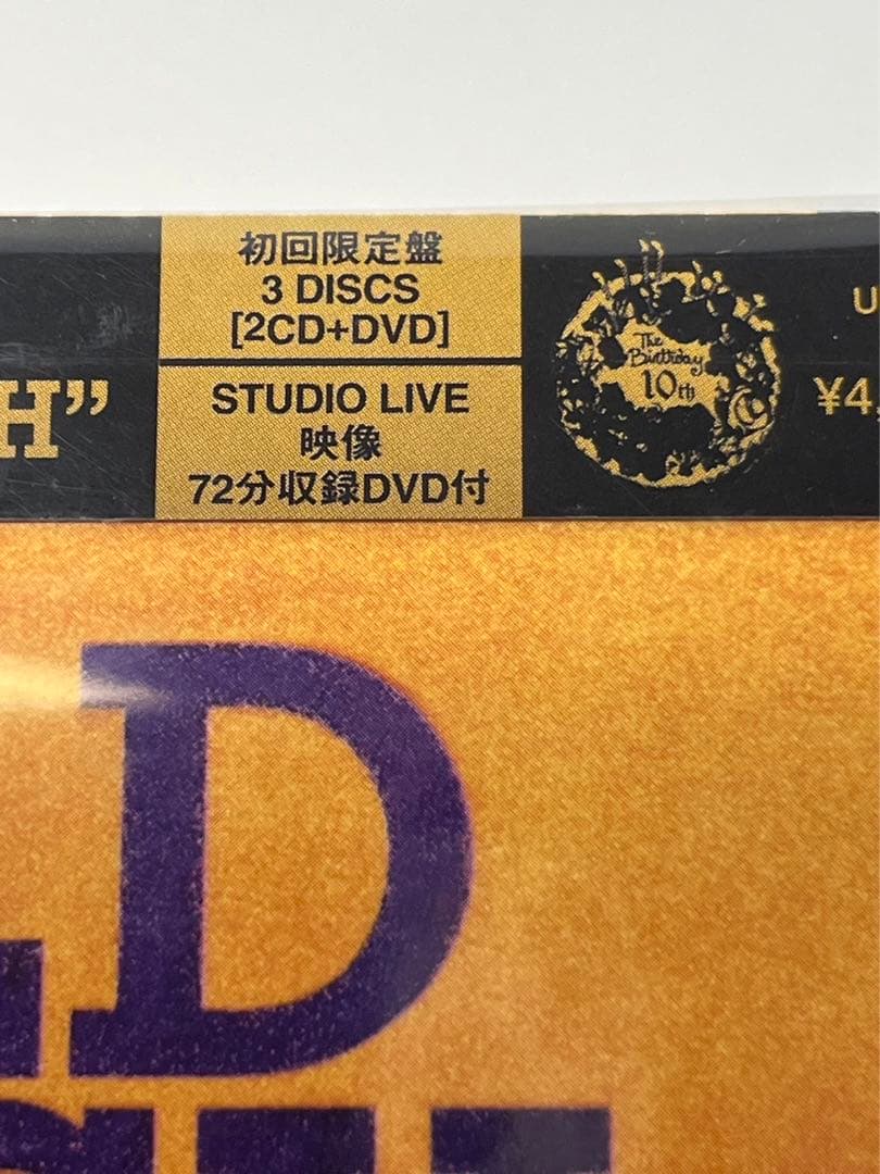 チバユウスケ　BIRTHDAY ゴールドトラッシュ　GOLD trash