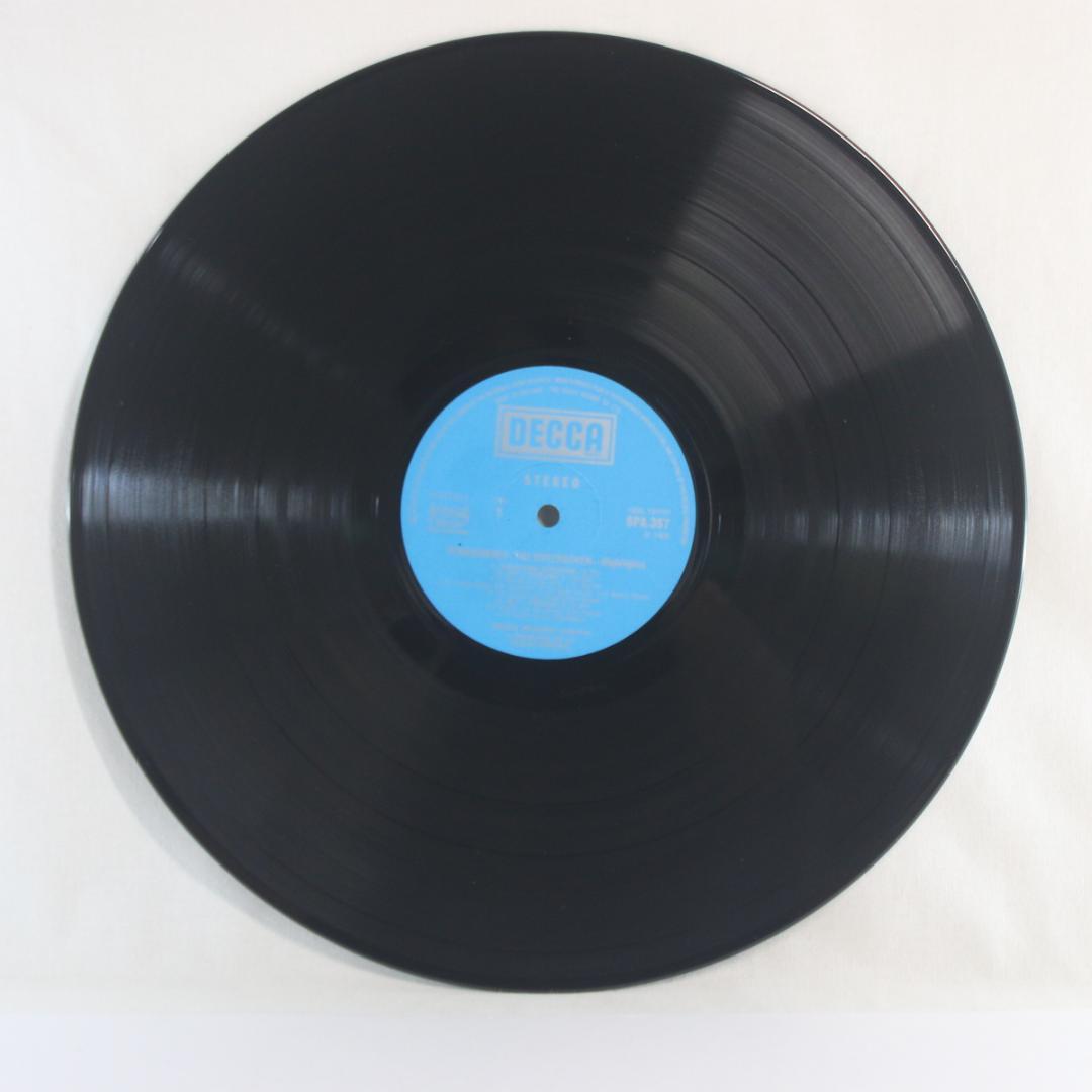 英LP The Nutcracker Tchaikovsky UK盤 ステレオ