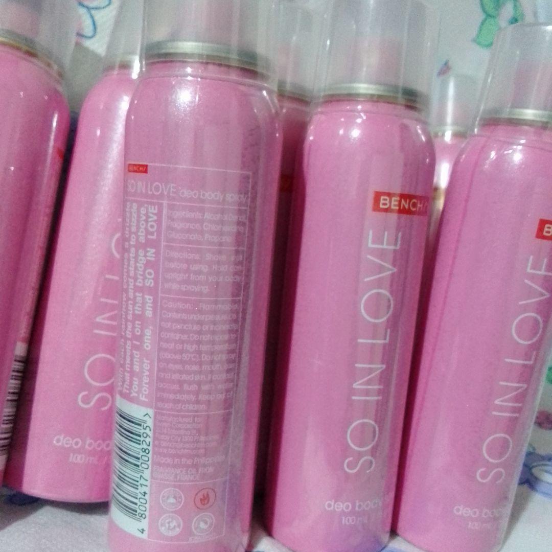 BENCH/ SO IN LOVE deo body spray 100ml8個