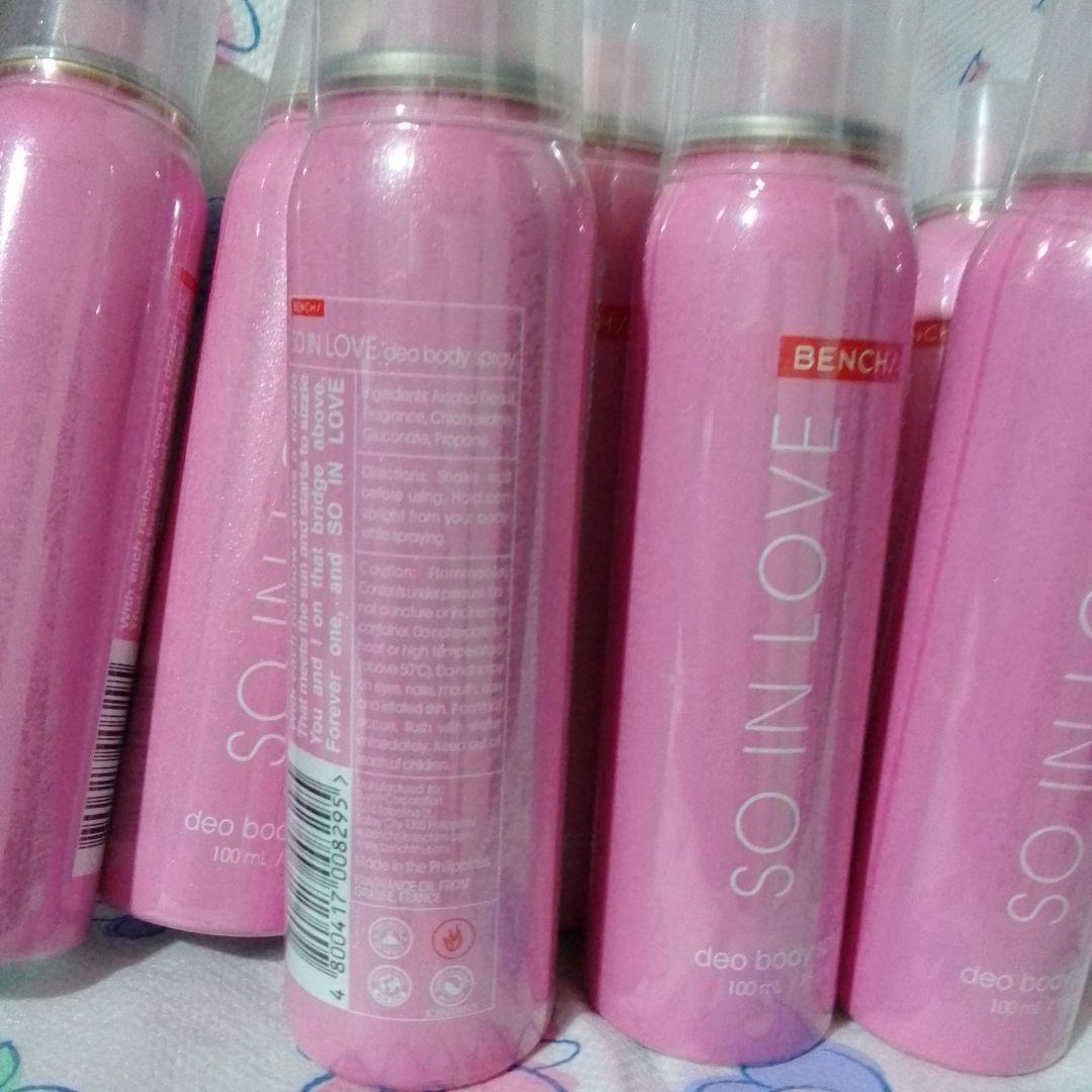 BENCH/ SO IN LOVE deo body spray 100ml8個