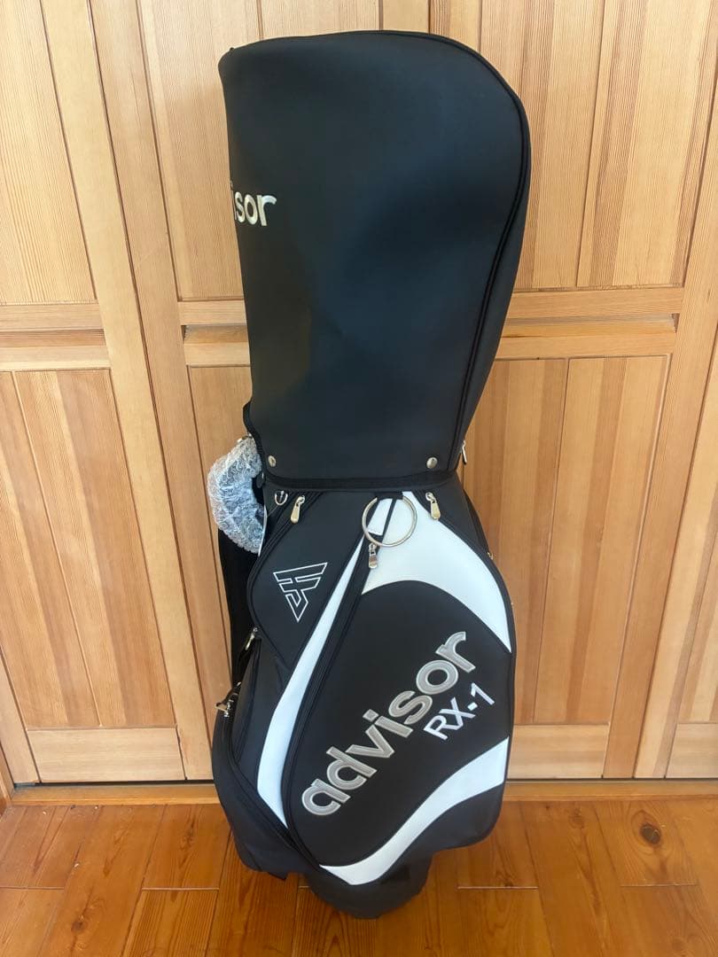 新品　advisor アドバイザー　ゴルフクラブ11本　キャディバッグセット　黒
