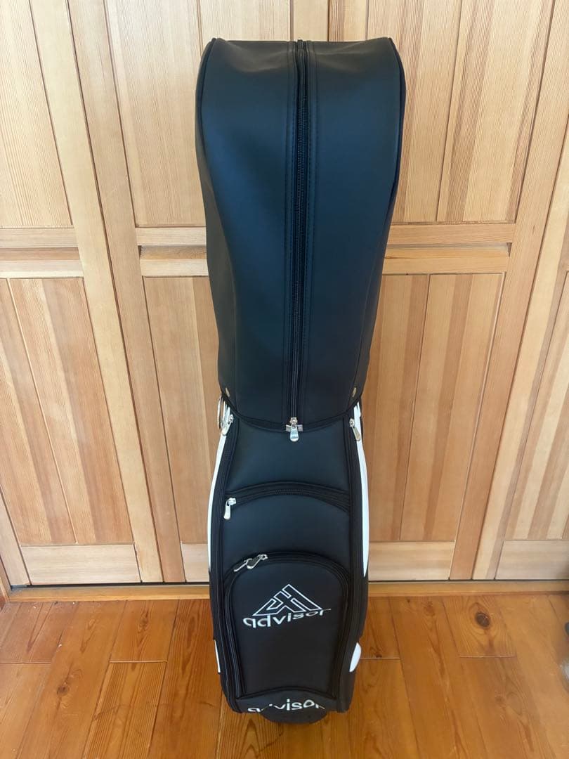 新品　advisor アドバイザー　ゴルフクラブ11本　キャディバッグセット　黒