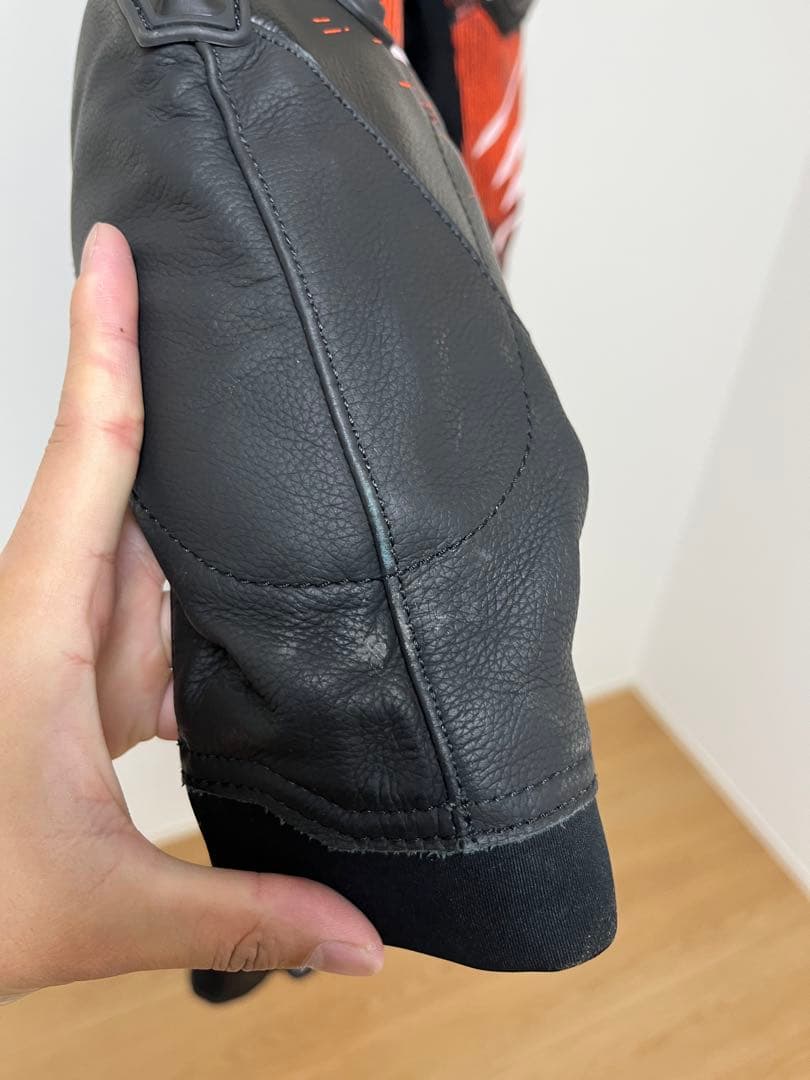 KTM 革ツナギ　レザー バイクツナギ　ブーツグローブセット　レーシングスーツ