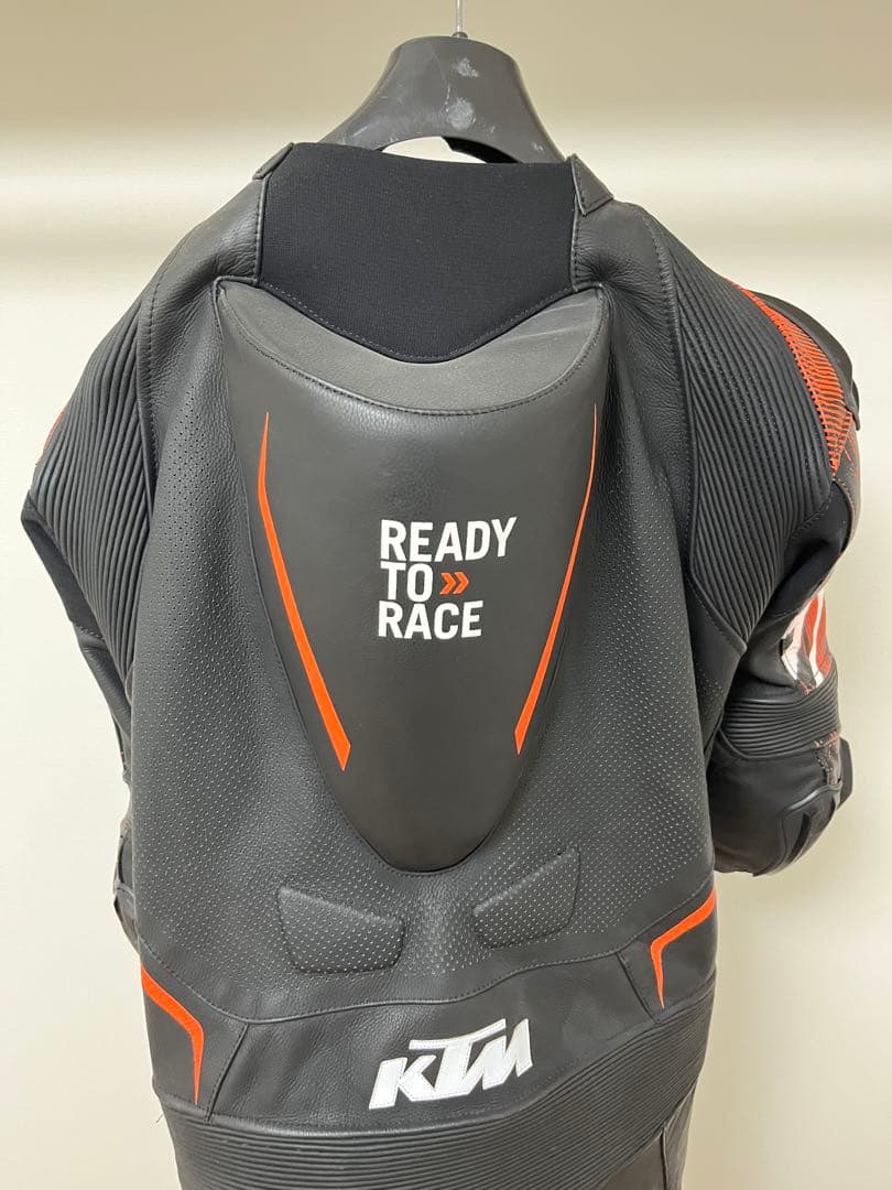 KTM 革ツナギ　レザー バイクツナギ　ブーツグローブセット　レーシングスーツ