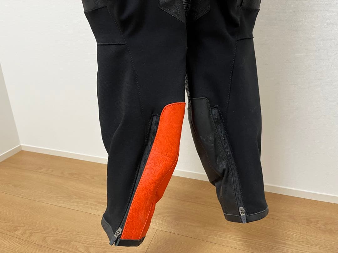 KTM 革ツナギ　レザー バイクツナギ　ブーツグローブセット　レーシングスーツ