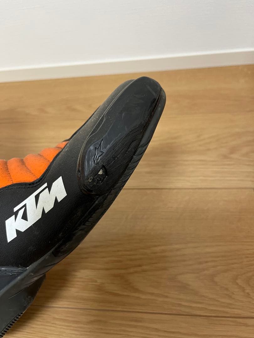 KTM 革ツナギ　レザー バイクツナギ　ブーツグローブセット　レーシングスーツ