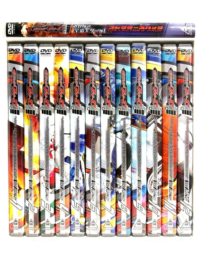 仮面ライダーフォーゼ DVD 全12巻セット コンプリートBOX 宇宙キターッ！