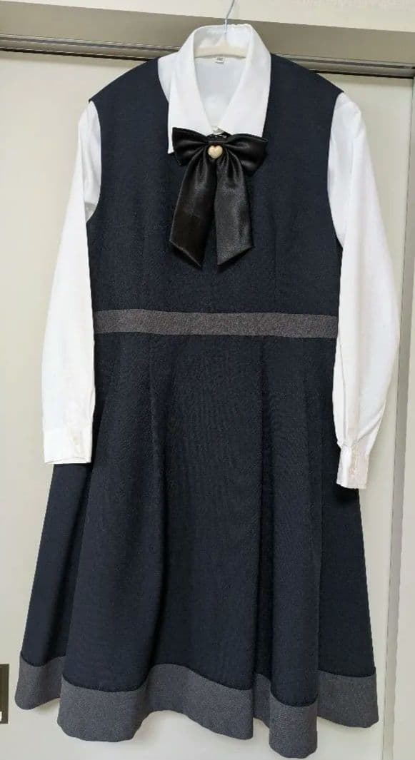 DECORAPINKY’S　卒業式　ネイビー　170E（幅広大きめさん用）