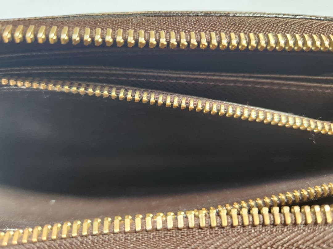 LOUIS VUITTON ジッピーウォレット ラウンドファスナー長財布 ダミエ