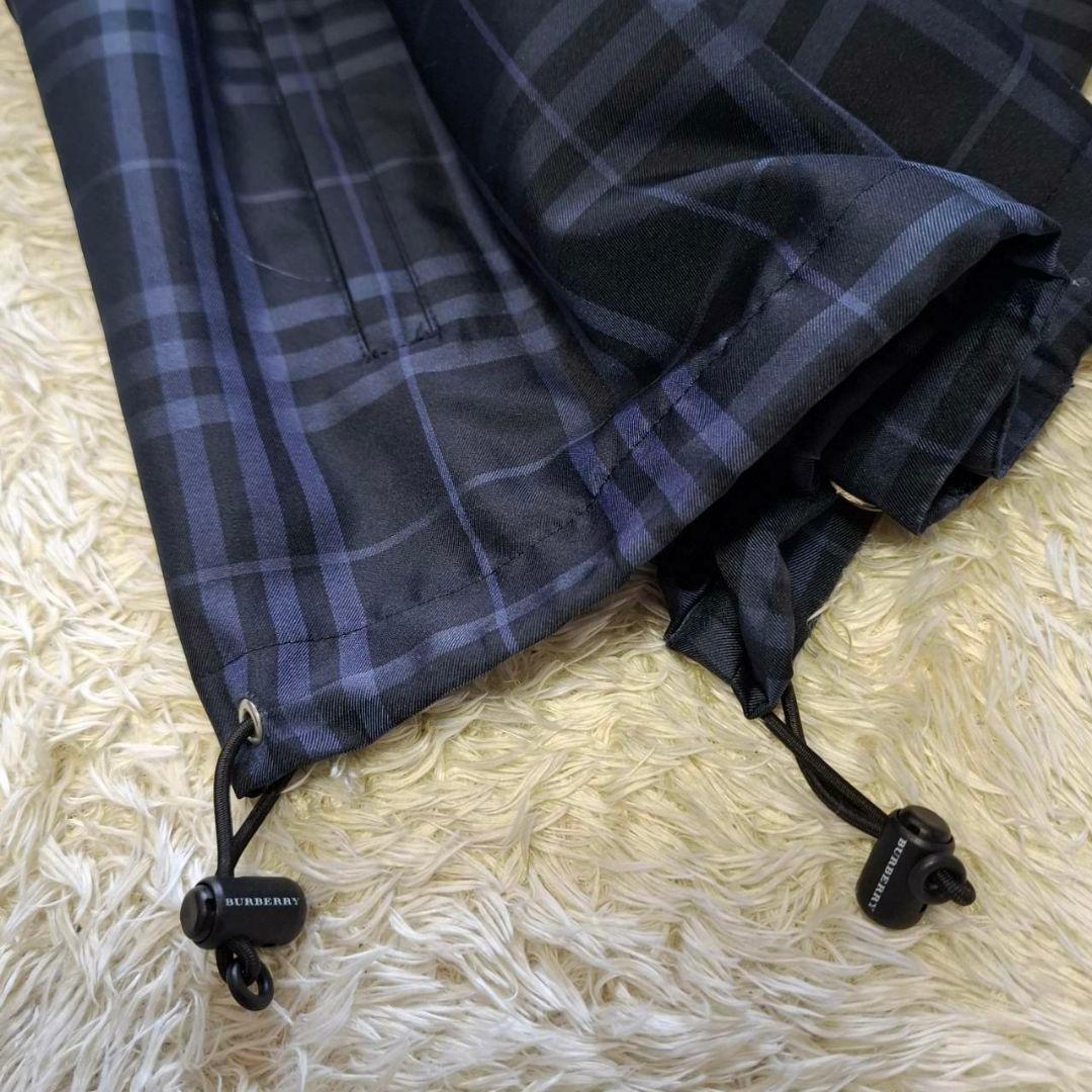 美品 希少Lサイズ バーバリーゴルフ ナイロン ジャケット ノバチェック 青系