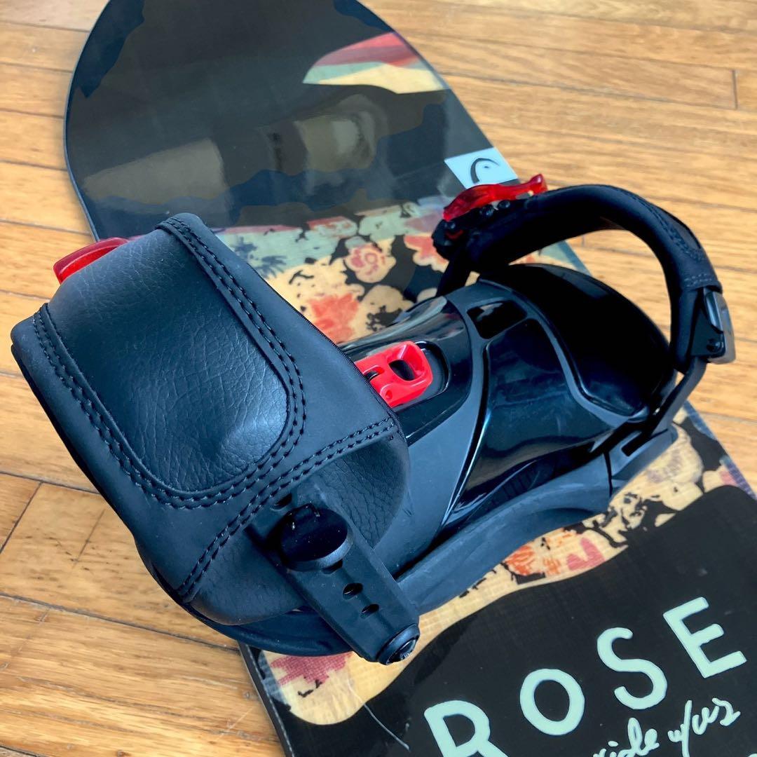 HEAD ROSE スノーボード 142cm 板＆HEADのビンディング ヘッド
