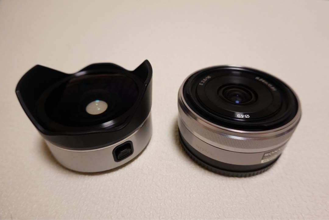 【美品】SONY SEL16F28 VCL-ECF1 セット