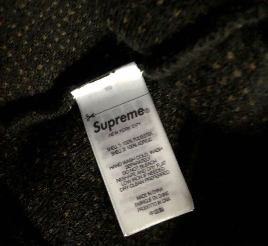 y*。様 値下げ⭕️Supreme Sherpa Logo Beanie 202