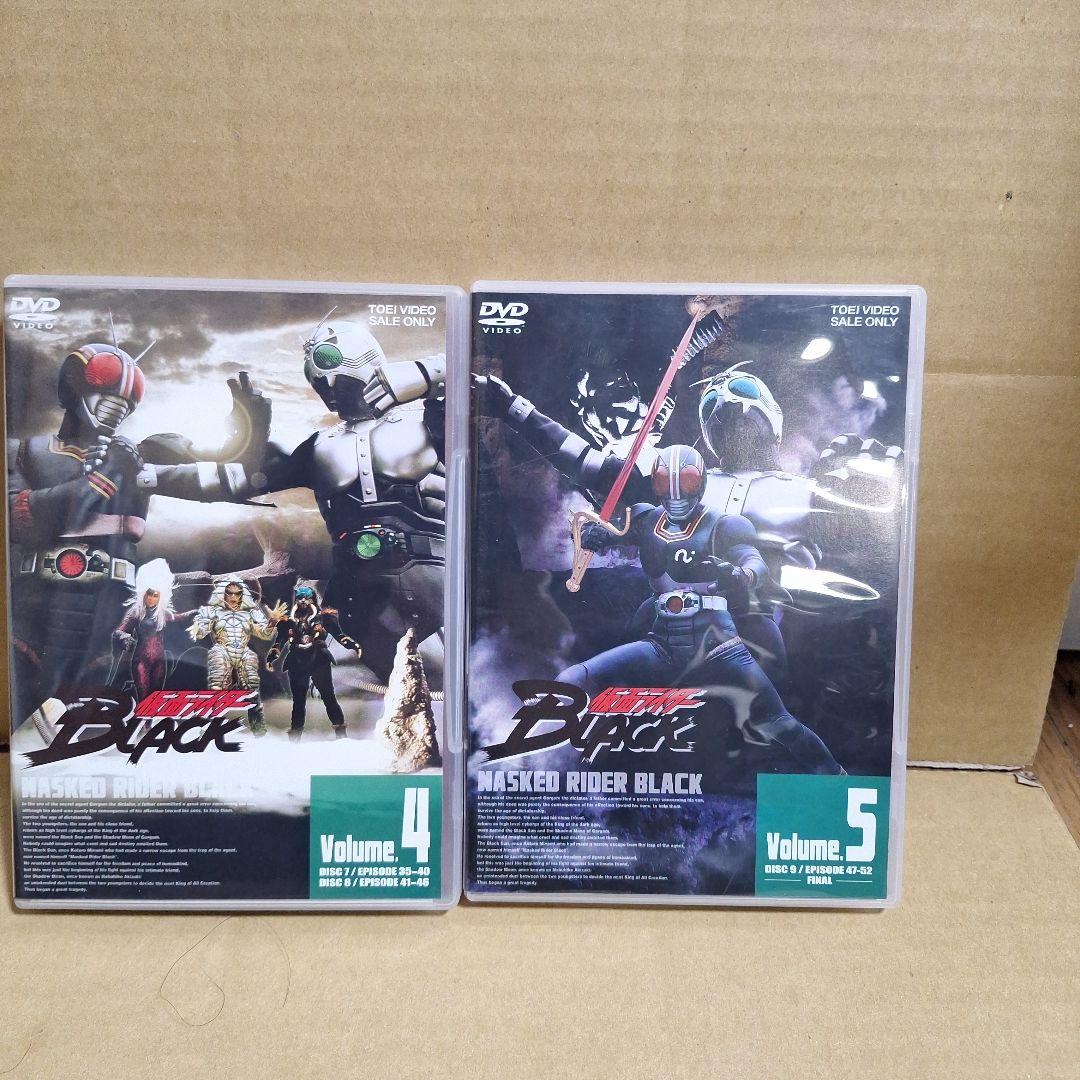 仮面ライダーBLACK .RX 全巻セット
