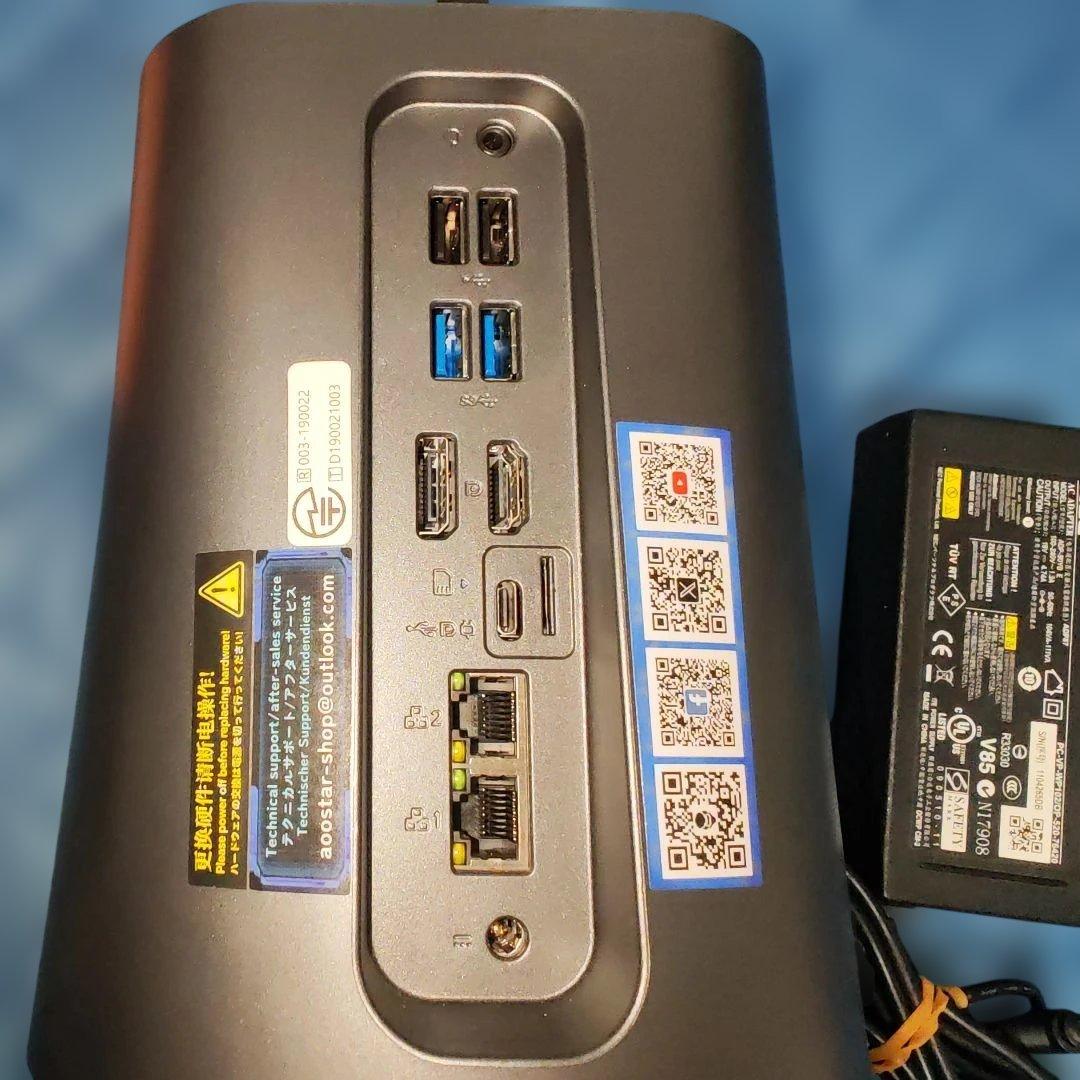 【美品】AOOSTAR R7 Ryzen7 5825u ミニPC