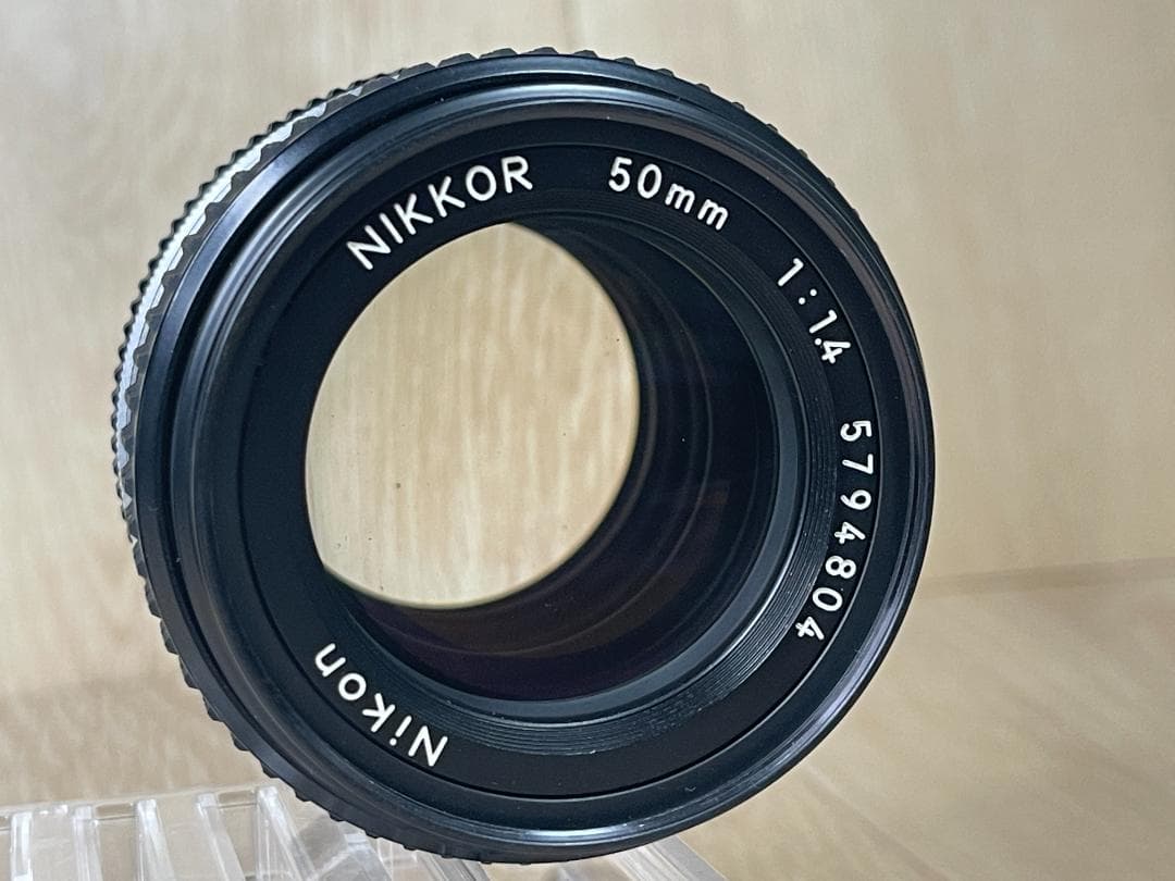 【美品】Nikon Ai-s NIKKOR 50mm F1.4 ニコン