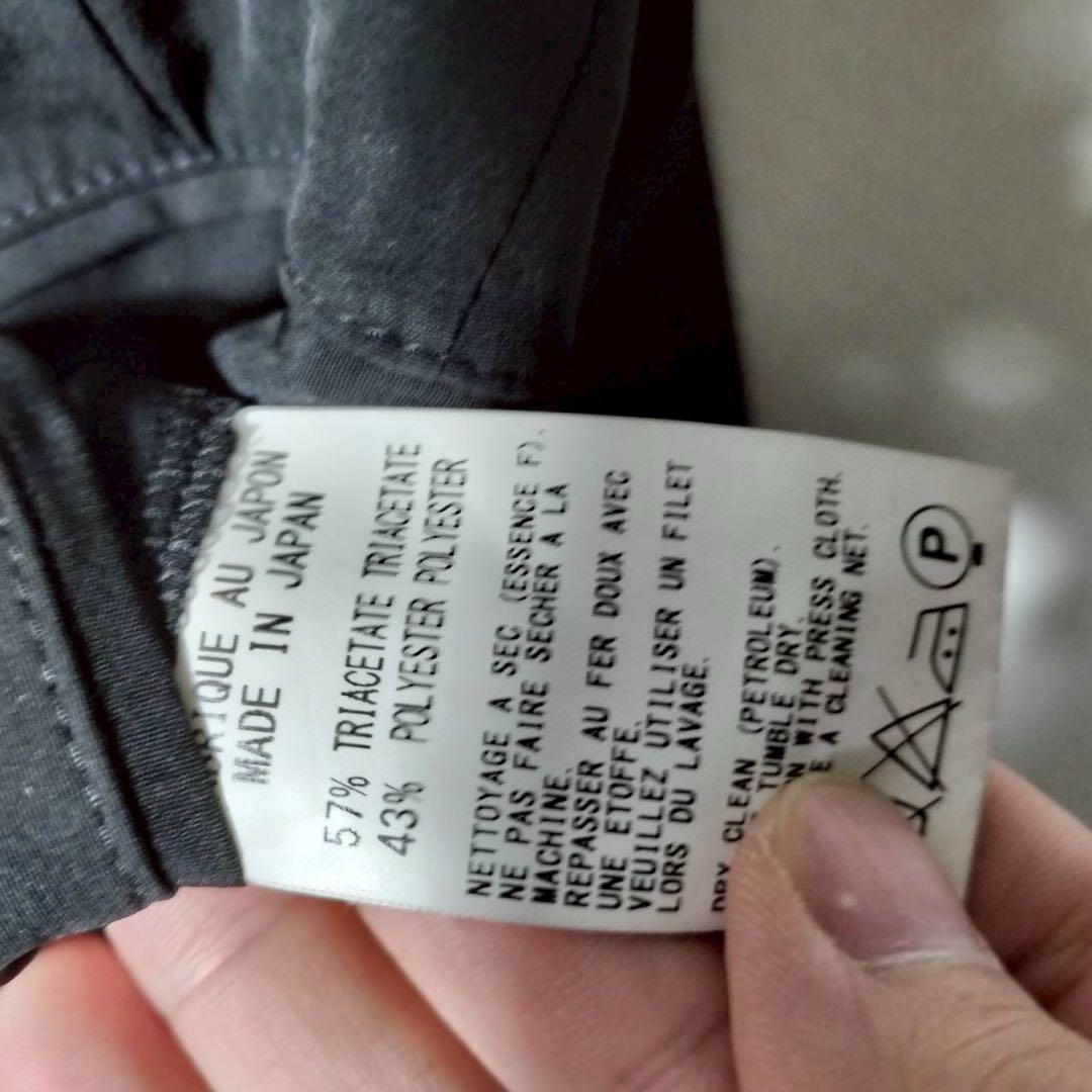 ワイズ Y's ヨウジヤマモト ロングジレ ベスト ポリエステル ノースリーブ黒