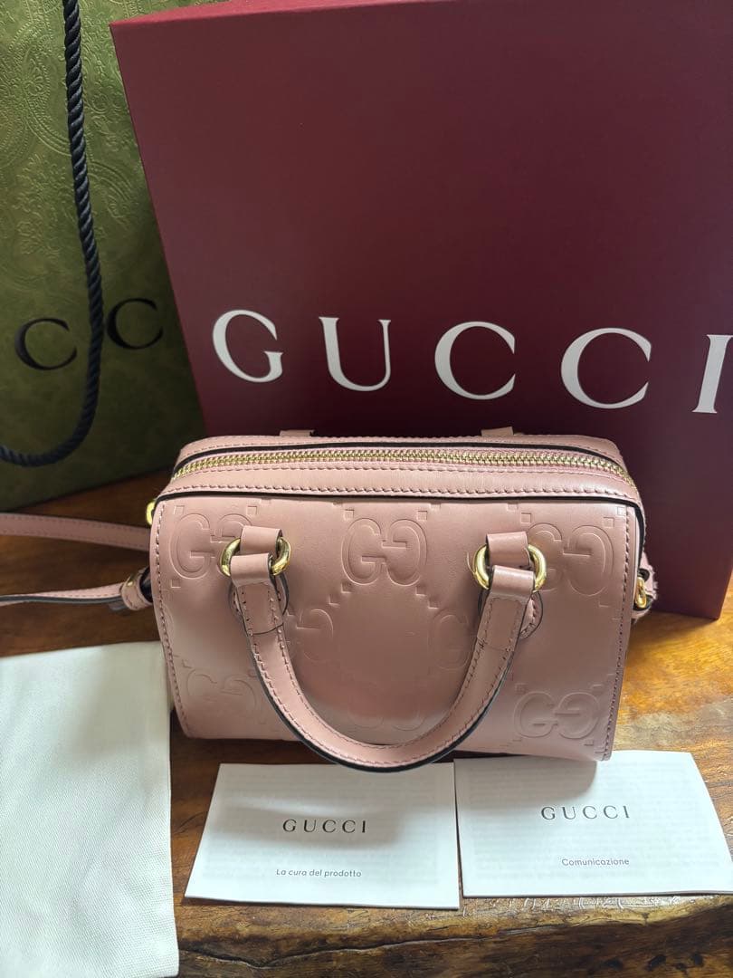 GUCCI 2Way ミニハンドバッグ ショルダーバッグ