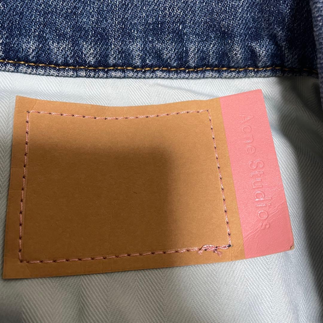 Acne studios インディゴ　デニムジャケット　y2k Sサイズ