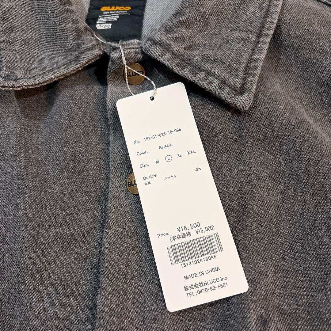 BLUCO グレー デニムジャケット