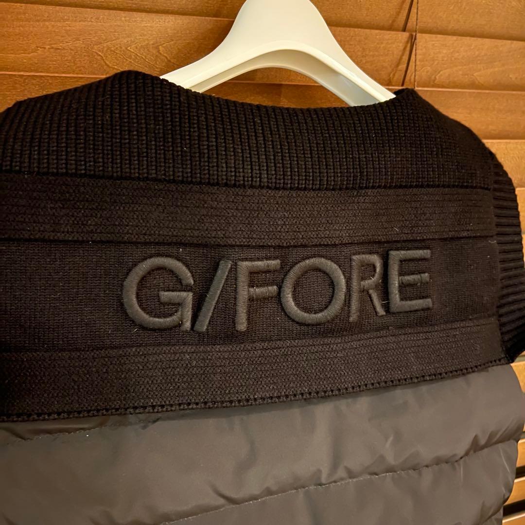 【黒M】G/FORE ジーフォア ゴルフ レディース ダウンベスト
