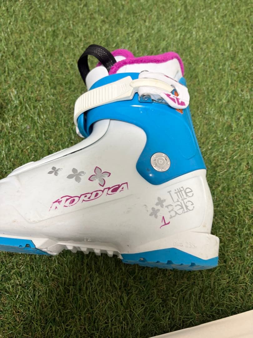 Rossignol スキー 3点 セット + Atomic ポール＋ブーツ 子供