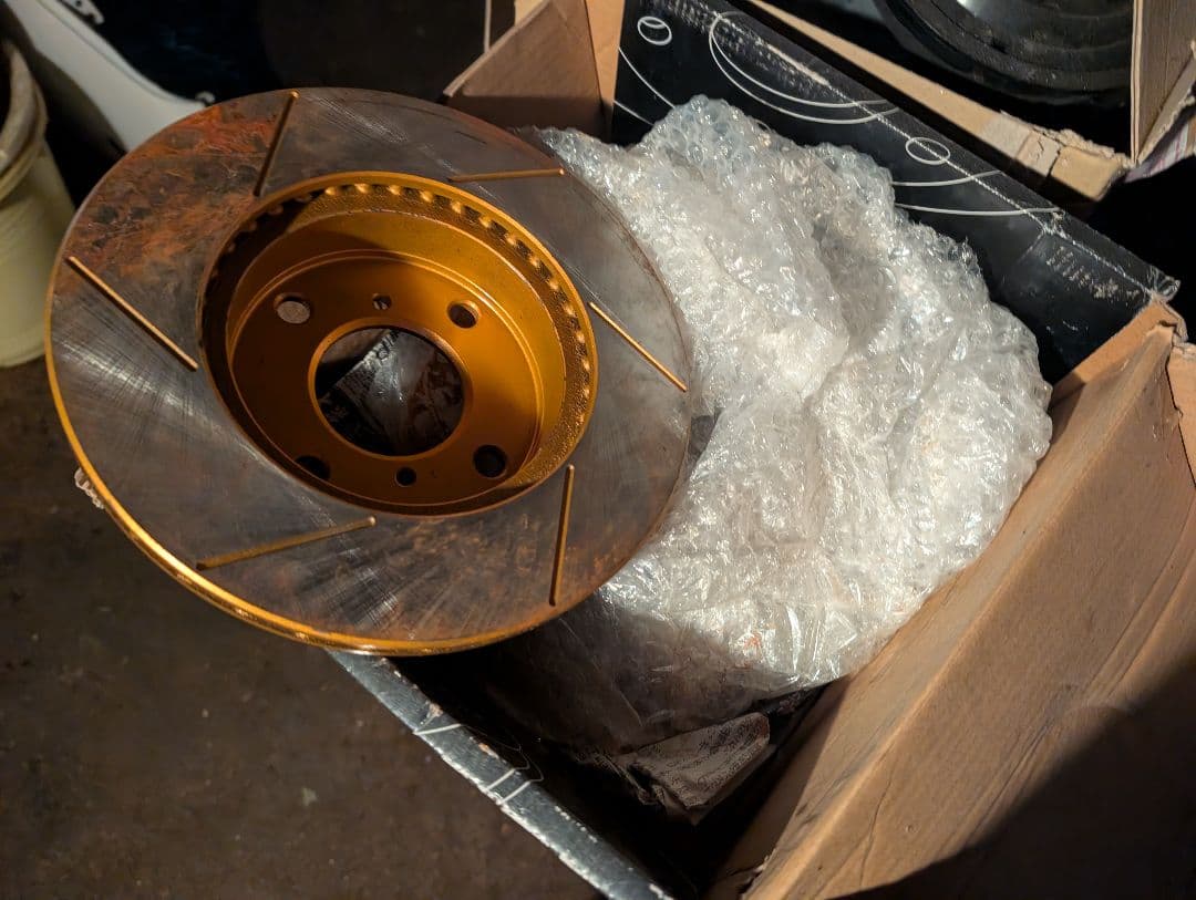 mh21s mh22s Spiritゴールドスリットディスクローターセット