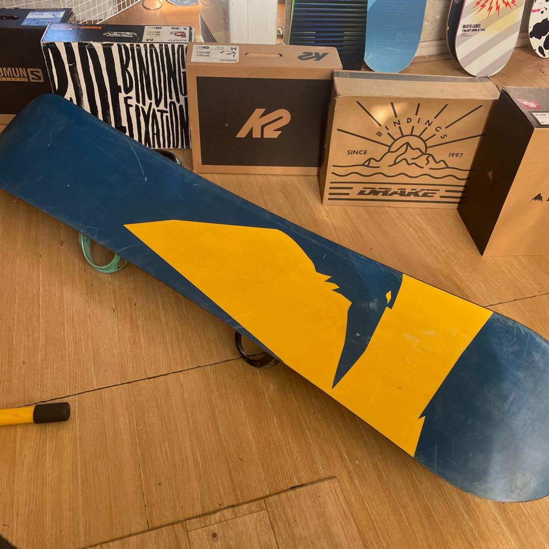 BURTON　バートン　バインディング付きスノーボードセット　ジブ・グラトリ◎