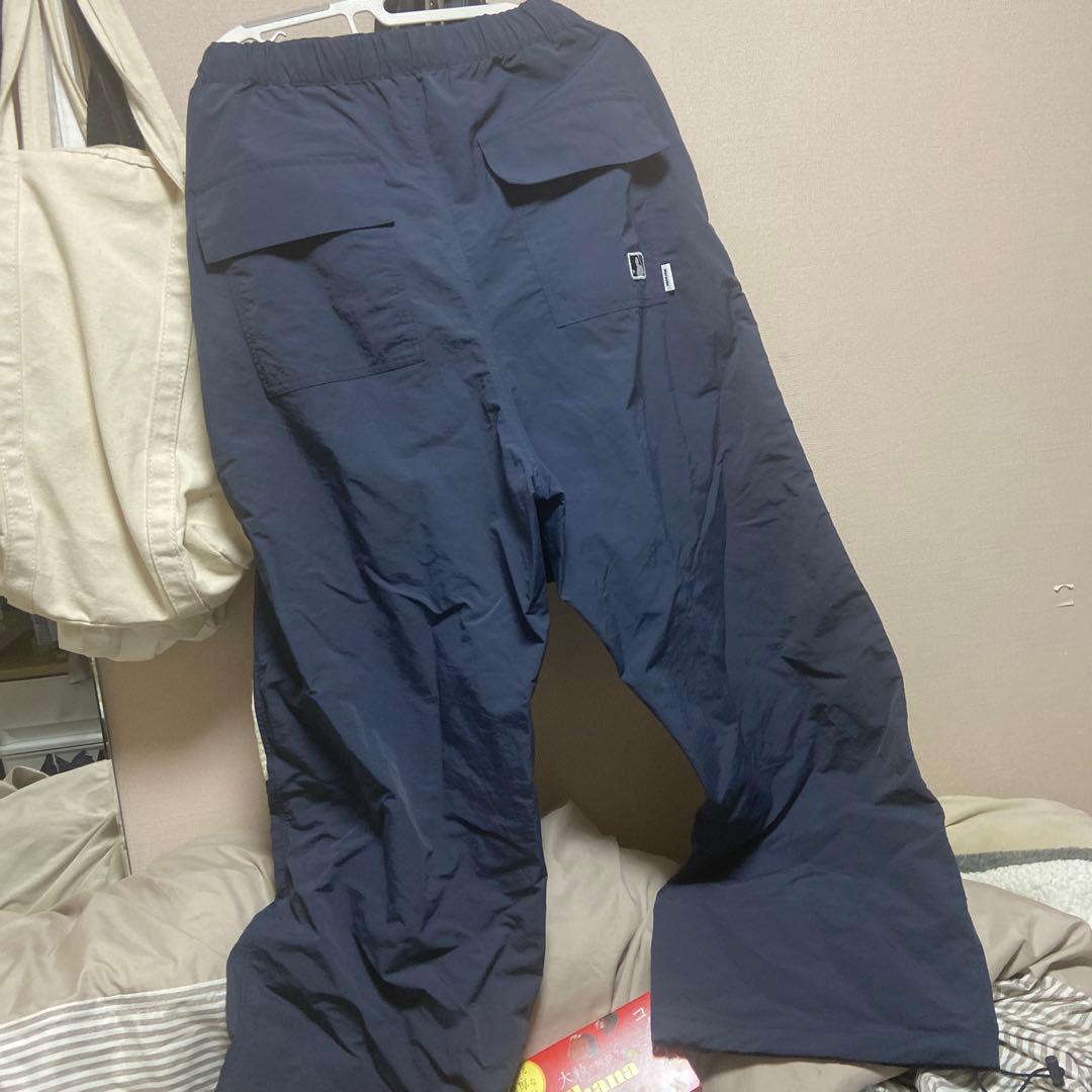 Perushu × MLB ナイロンドローコードパンツ