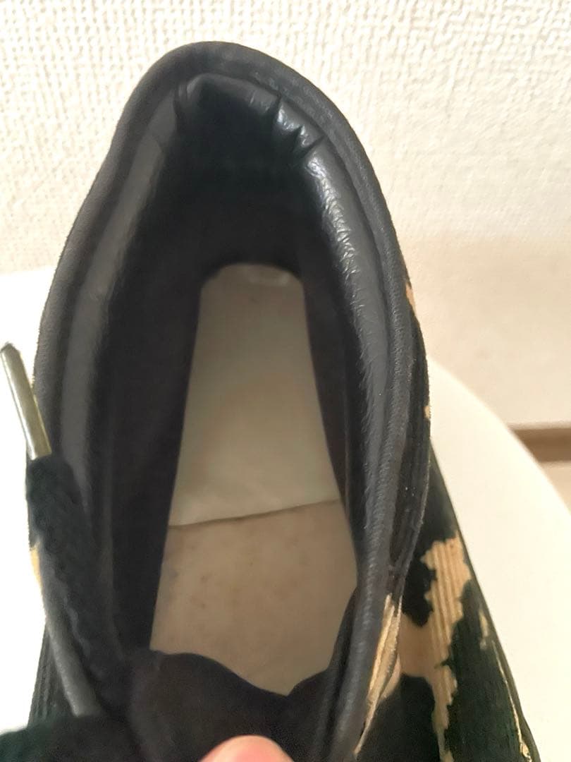 80sVANS USA製 CHUKKA 「COW柄、9H」